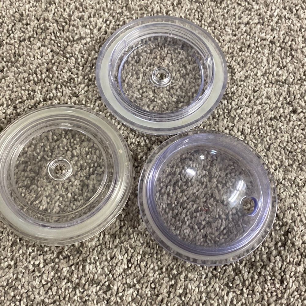 Starbucks cup lids clear